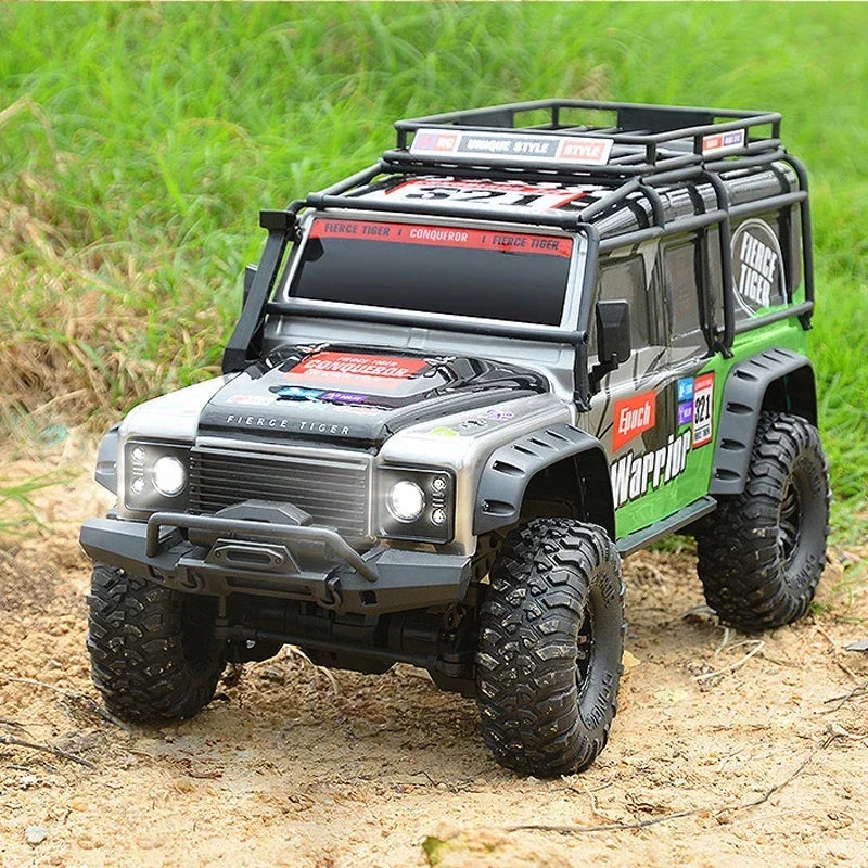 All-Terrain 1/10 Scale 4WD RC Climbing Car for Adventurous Fun