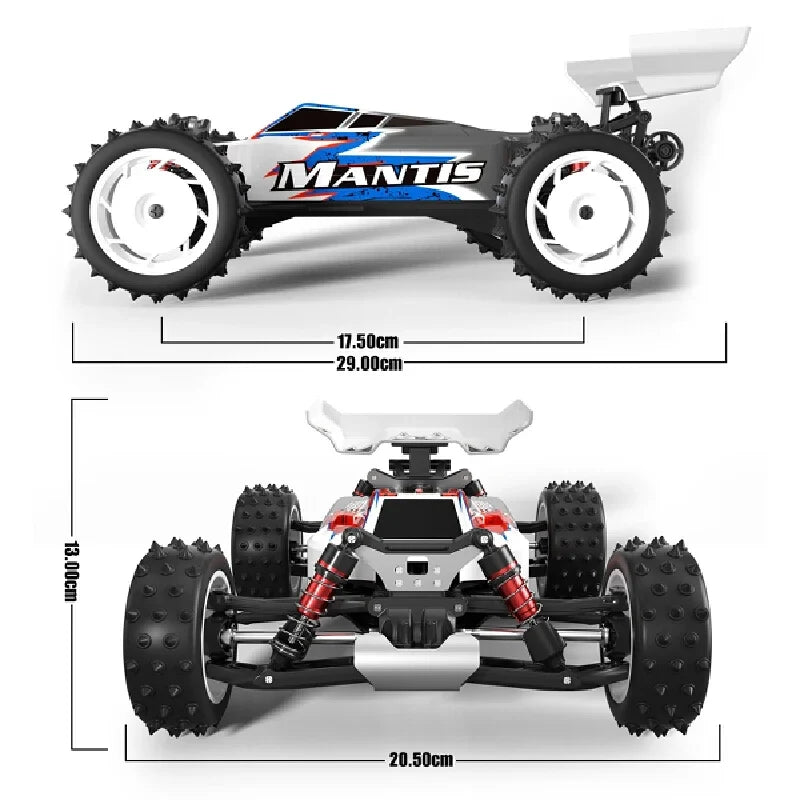 High-Speed 1/16 4WD Brushless RC Drift Car for Off-Road Adventure