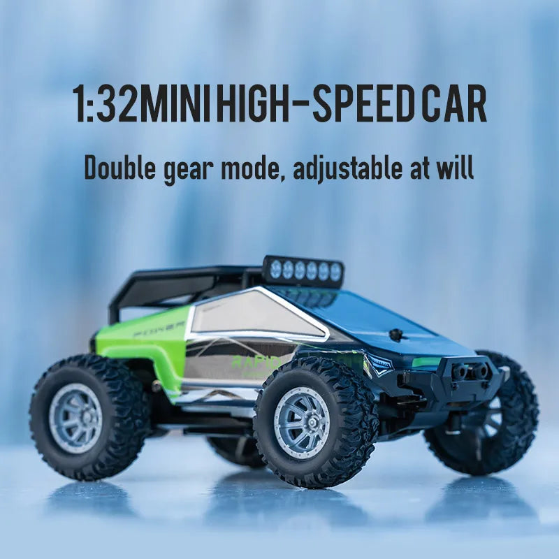 High-Speed 1/32 Drift RC Car with LED Lights - Off-Road Fun