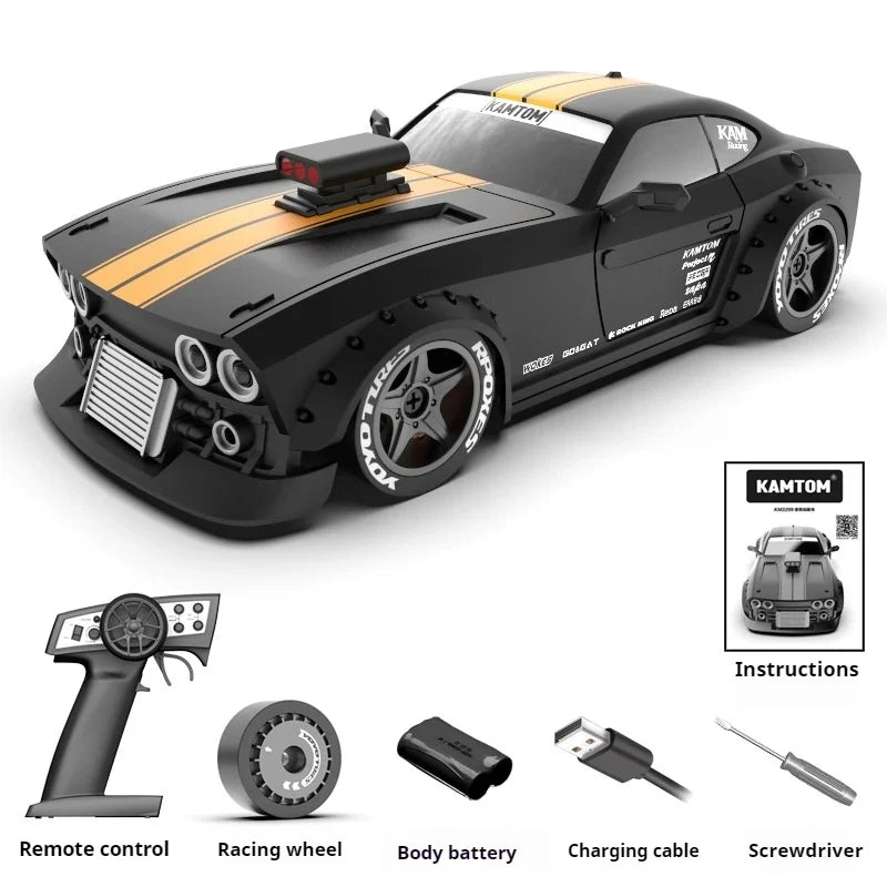 High-Speed 1/32 RC Drift Car with Remote Control - Ultimate Fun Toy