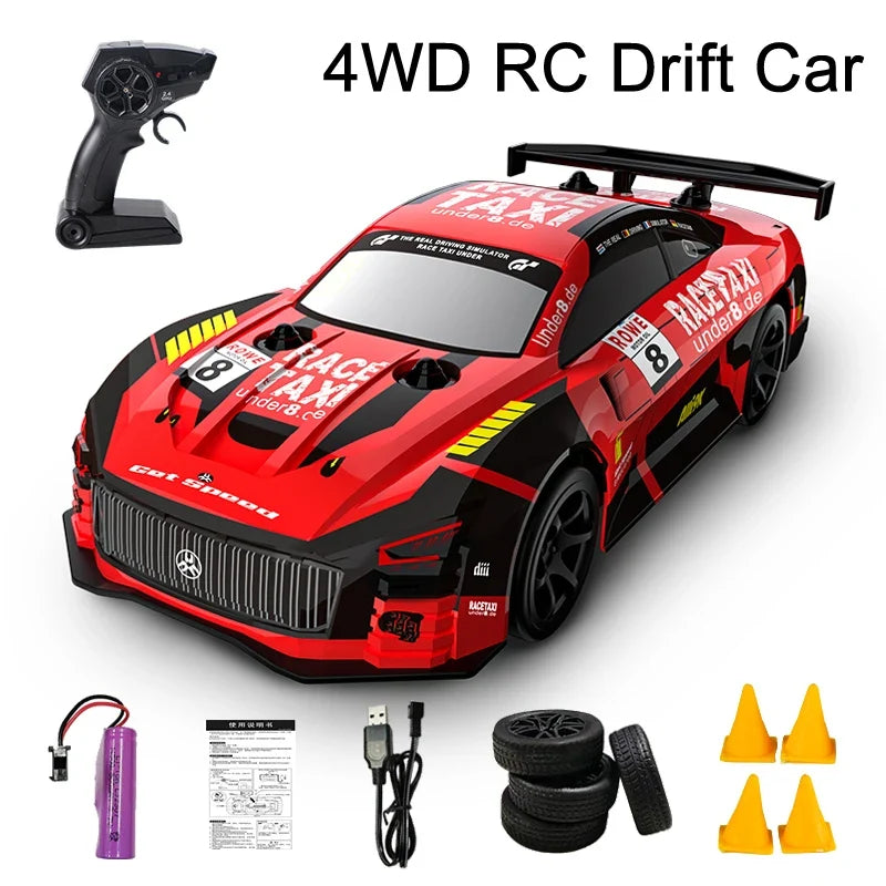 High-Speed JJRC Q165 1:18 4WD Drift RC Car