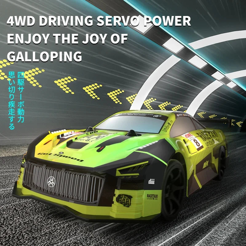 High-Speed JJRC Q165 1:18 4WD Drift RC Car