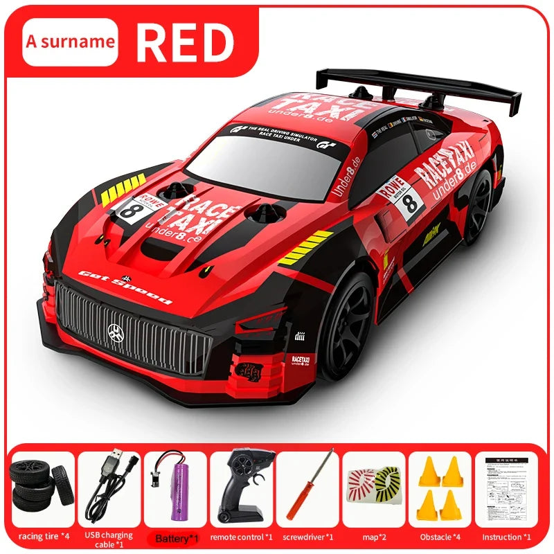High-Speed JJRC Q165 1:18 4WD Drift RC Car