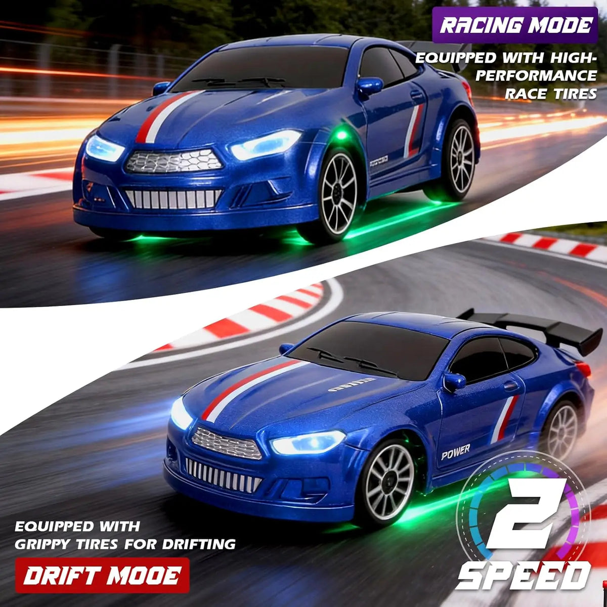 Mini Stunt RC Car — 4WD Drift & 360° Spins