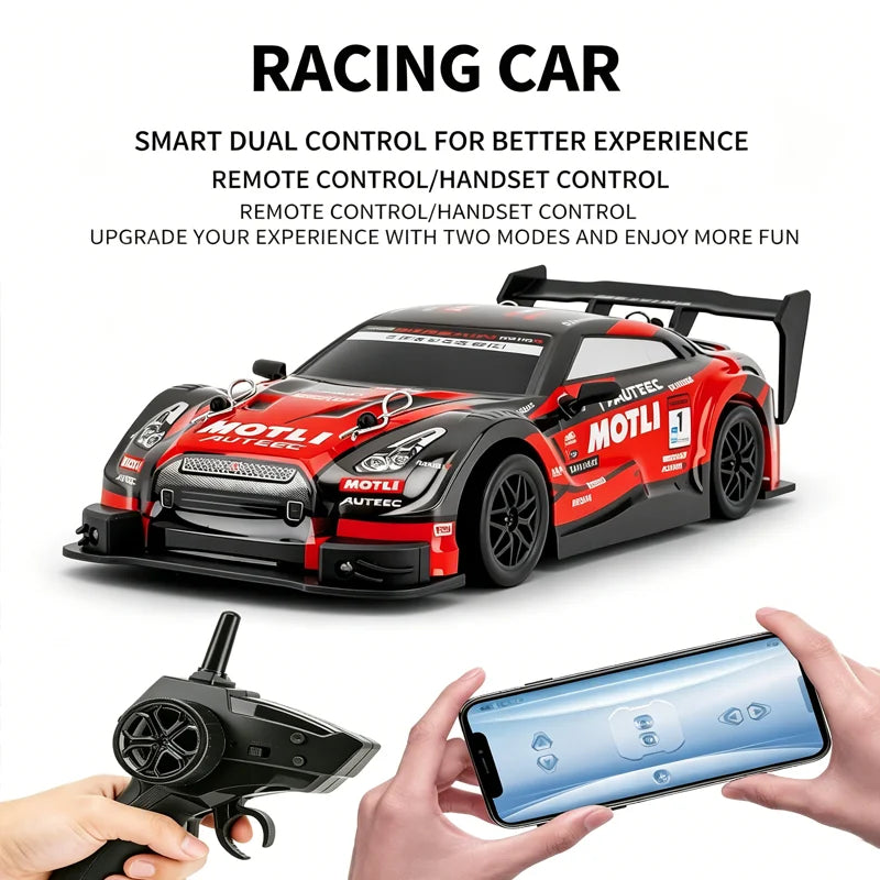 1:24 RC Drift Car — 20+ km/h Brushless Speed