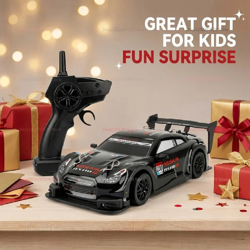 1:24 RC Drift Car — 20+ km/h Brushless Speed