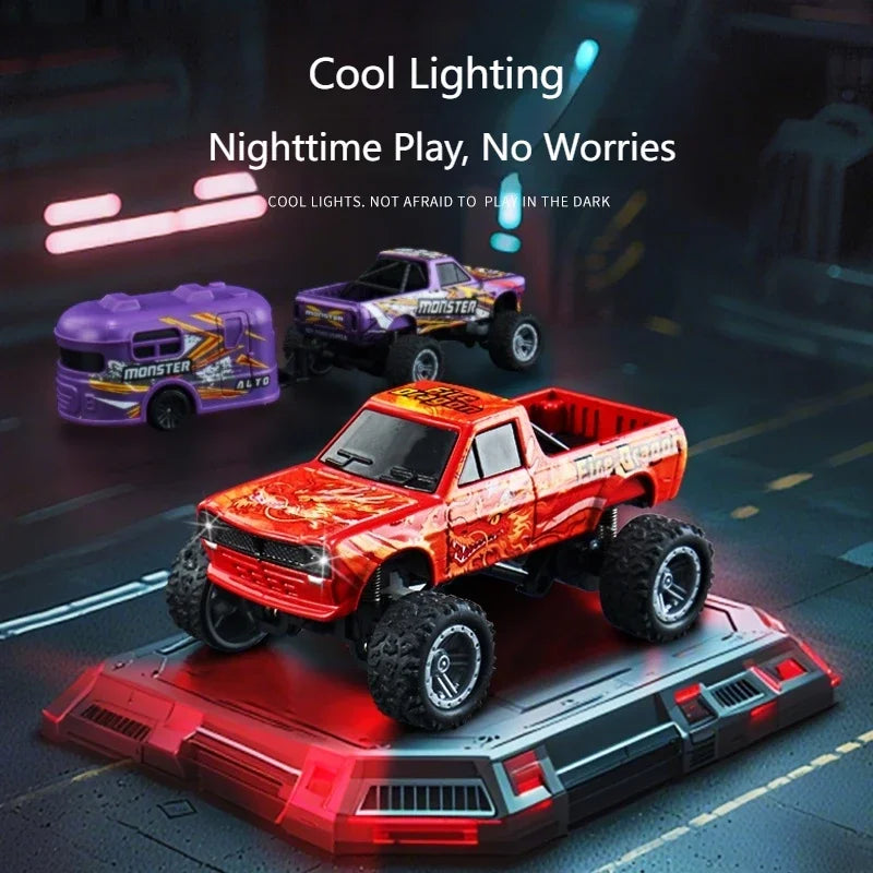 Mini Alloy RC Car — 60-Minute Battery & Metal Shell
