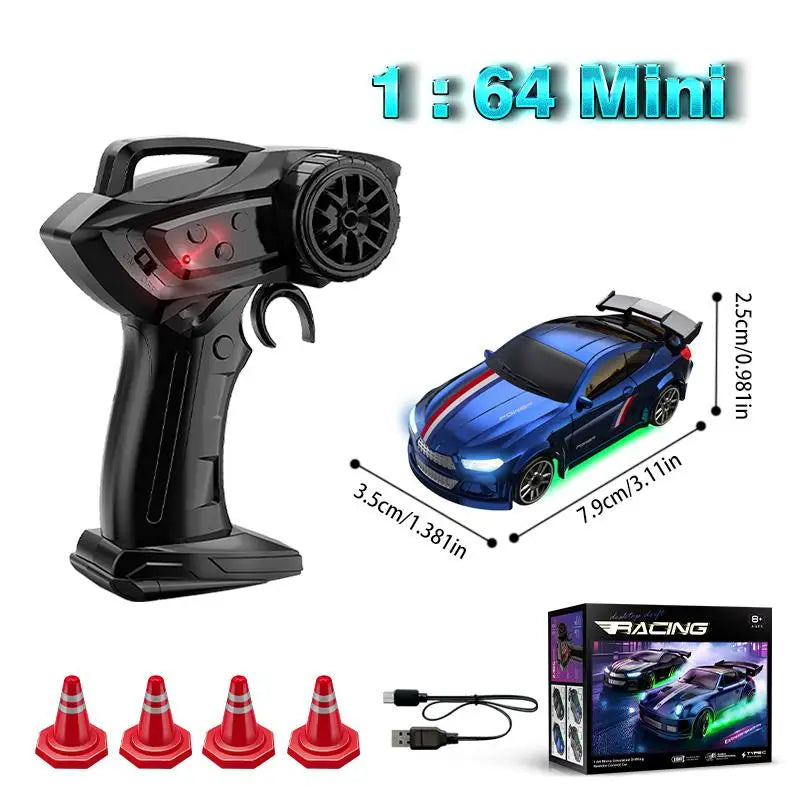 Mini RC Drift Car — 10-Minute Fast Charge & Pro Control