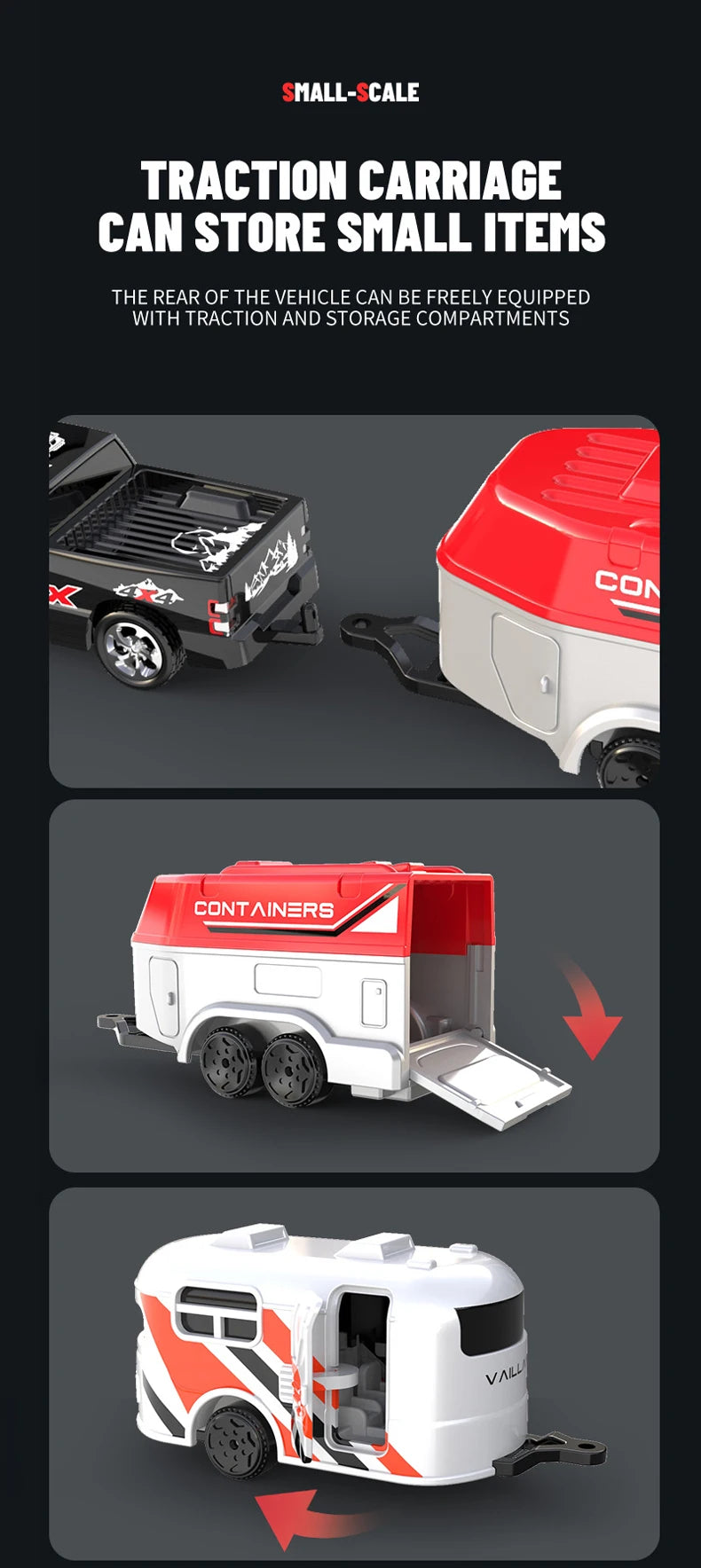 Mini Alloy RC Racing Car — Metal Body & LED Lights