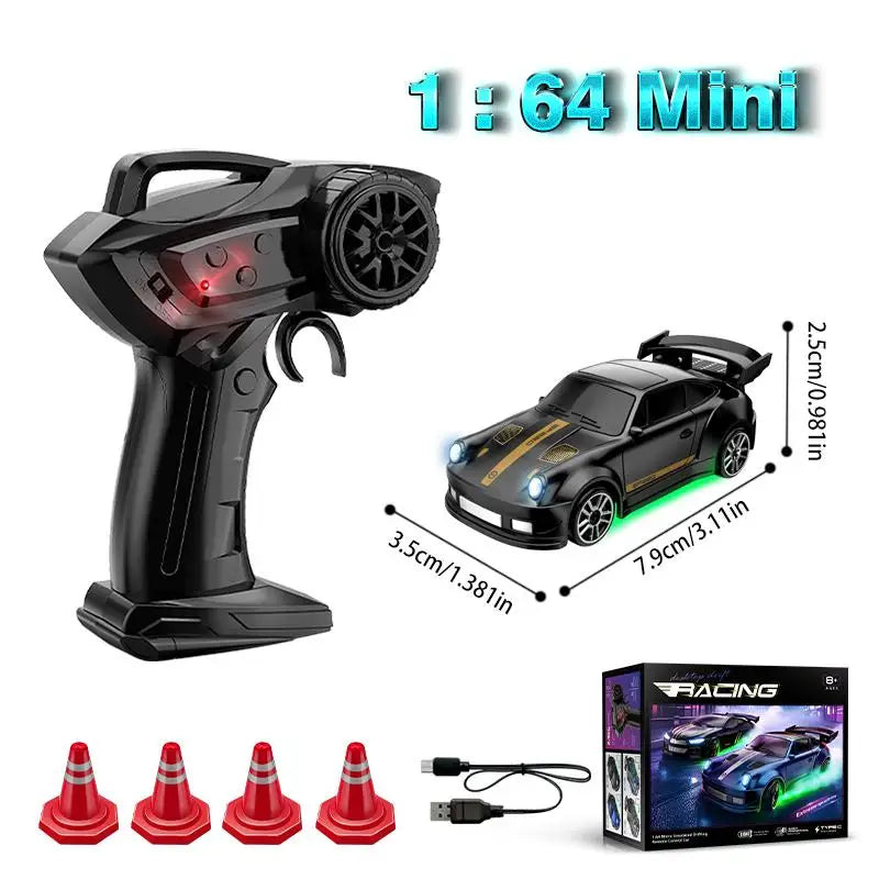 Mini RC Drift Car — 10-Minute Fast Charge & Pro Control