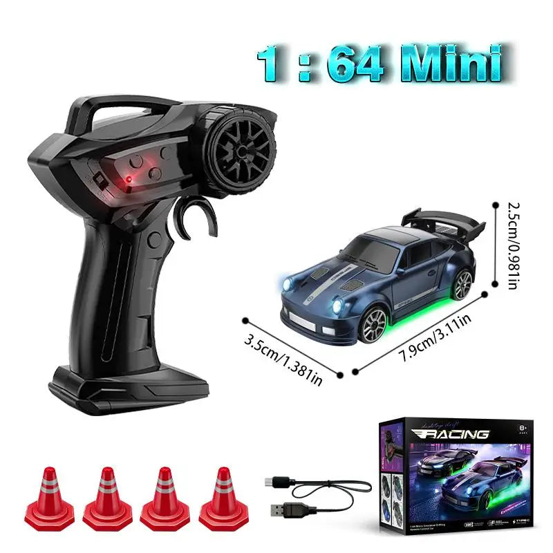 Mini RC Drift Car — 10-Minute Fast Charge & Pro Control