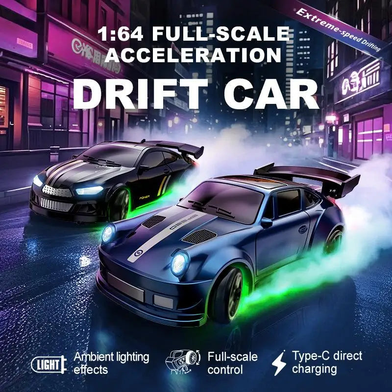 Mini RC Drift Car — 10-Minute Fast Charge & Pro Control