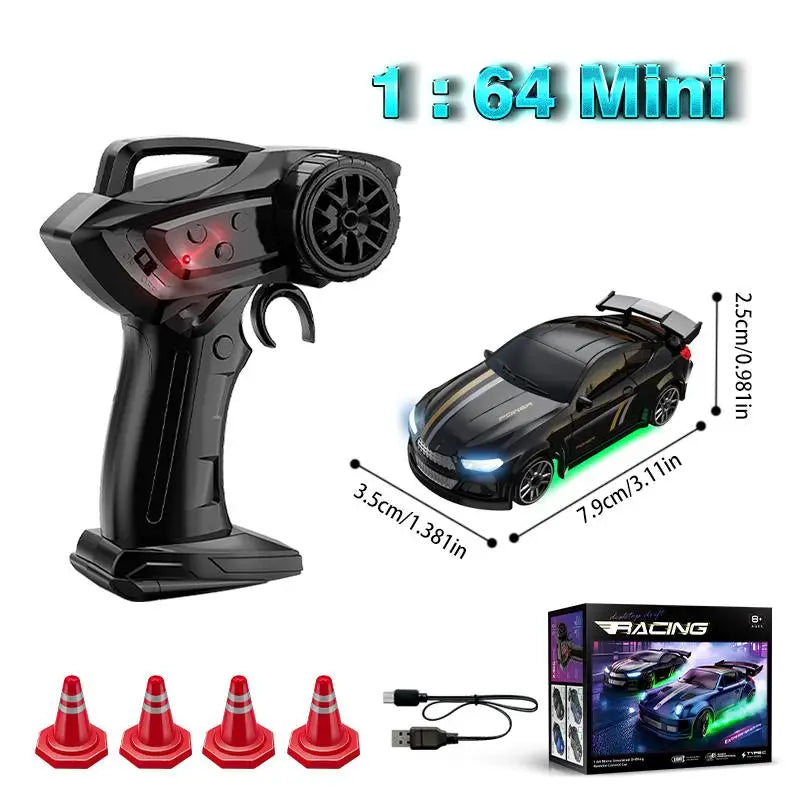 Mini RC Drift Car — 10-Minute Fast Charge & Pro Control