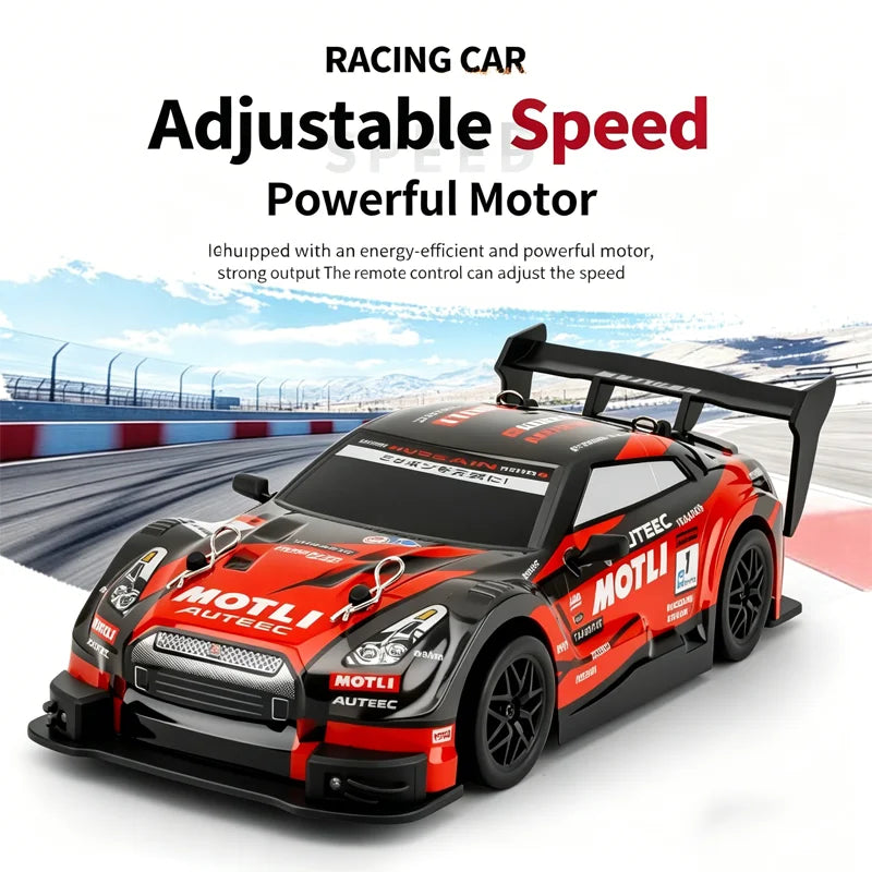 1:24 RC Drift Car — 20+ km/h Brushless Speed