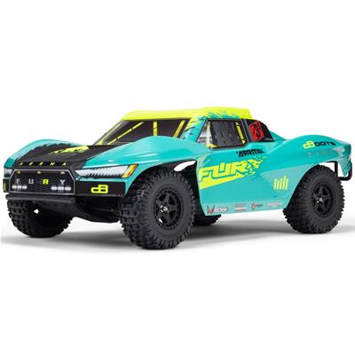ARRMA RC Cars and Trucks, Arma Fury 1:10 Scale 223S DSC 2WD RTR Brushless Short Course Trucks RTR - ARA3521T2